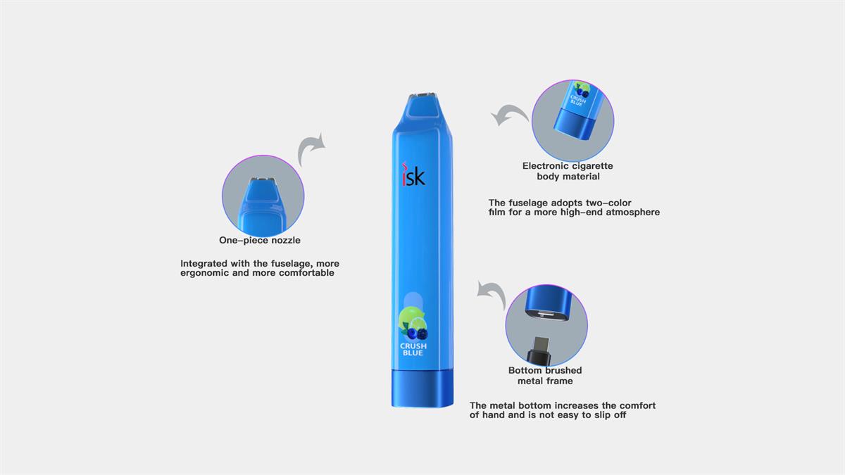 ISK013 3000 Puffs Vape Pakai Buang dengan aliran udara boleh laras dan bateri boleh dicas semula