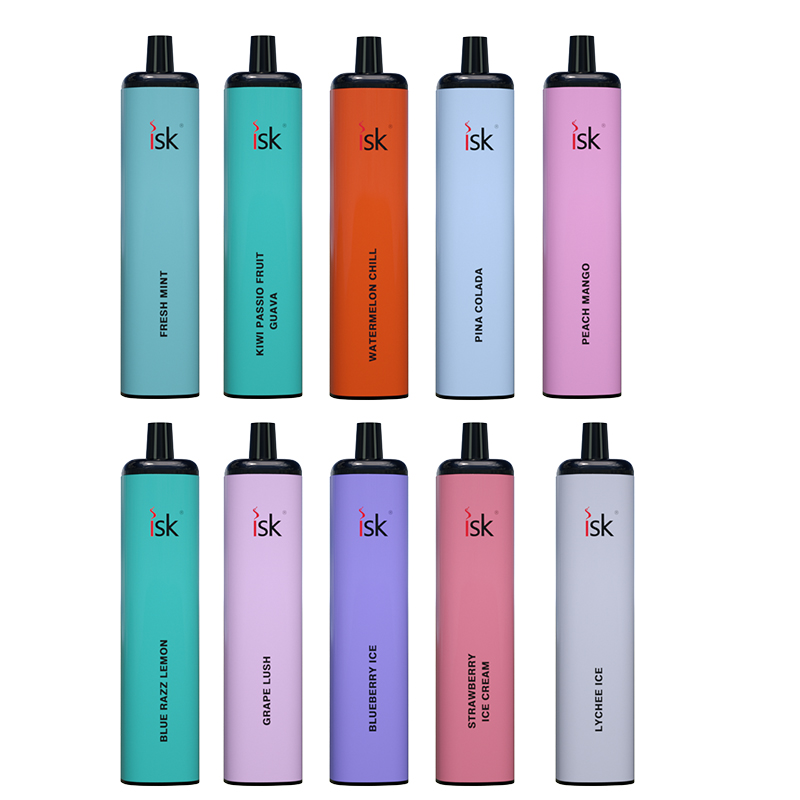 ISK047 POD Pakai Buang 5000 Puff rechargeable adjustable airflow Vape